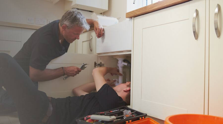 Professional burst pipe repair services in Bergman, AR